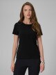  4F Damski tshirt slim 4F 4FRSS26TTSHF3628  czarny Czarny