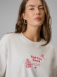 mini: Damski t-shirt z nadrukiem 4F 4FRSS26TTSHF3704 - biały (3)