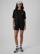 mini: Damski t-shirt z nadrukiem 4F 4FRSS26TTSHF3794 - czarny (3)