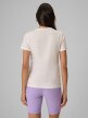 mini: Damski t-shirt z nadrukiem 4F 4FRSS26TTSHF4028 - biały (4)