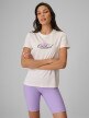 mini: Damski t-shirt z nadrukiem 4F 4FRSS26TTSHF4028 - biały (1)