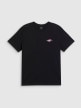 mini: Damski t-shirt z nadrukiem 4F 4FRSS26TTSHF4516 - czarny (1)
