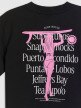 mini: Damski t-shirt z nadrukiem 4F 4FRSS26TTSHF4516 - czarny (3)