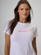 mini: Damski t-shirt z nadrukiem 4F 4FWSS26TTSHF2717 - biały (3)