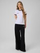 mini: Damski t-shirt z nadrukiem 4F 4FWSS26TTSHF2725 - biały (2)