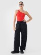 Damski top asymetryczny 4F 4FRSS25TSLEF222 - czerwony