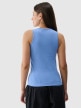 Damski top basic 4F 4FRSS24TSLEF134 - niebieski
