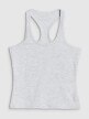 Damski top basic 4F 4FWMM00TSLEF124 - szary