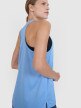 Damski top do biegania 4F 4FWSS25TFSLF427 - niebieski
