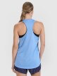 Damski top do biegania 4F 4FWSS25TFSLF427 - niebieski