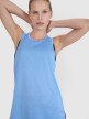 Damski top do biegania 4F 4FWSS25TFSLF427 - niebieski