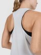Damski top do biegania 4F 4FWSS25TFSLF427 - szary