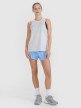 Damski top do biegania 4F 4FWSS25TFSLF427 - szary
