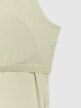 Damski top do jogi 4F 4FWSS25TFSLF428 - zielony