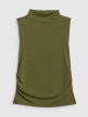 mini: Damski top do jogi 4F 4FWSS26TFSLF0885 - zielony (8)