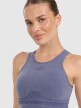 mini: Damski top do jogi i pilatesu 4f 4FWAW25TFSLF578 - granatowy (4)