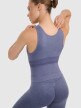 mini: Damski top do jogi i pilatesu 4f 4FWAW25TFSLF578 - granatowy (7)