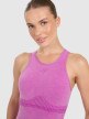 mini: Damski top do jogi i pilatesu 4f 4FWAW25TFSLF578 - różowy (4)