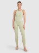mini: Damski top do jogi i pilatesu 4f 4FWAW25TFSLF578 - zielony (5)