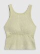 mini: Damski top do jogi i pilatesu 4f 4FWAW25TFSLF578 - zielony (7)