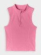 mini: Damski top slim basic 4F 4FRAW24TSLEF182 - różowy (7)