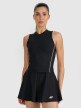 mini: Damski top tenisowy 4F 4FRAW25TFSLF0914 - czarny (1)