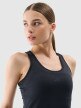Damski top treningowy 4F 4FRSS25TFSLF414 - czarny