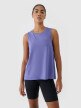 Damski top treningowy 4F 4FRSS25TFSLF415 - niebieski