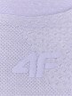mini: Damski top treningowy 4F 4FWAW25TFSLF572 - fioletowy (10)