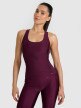 mini: Damski top treningowy 4F 4FWAW25TFSLF573 - fioletowy (1)