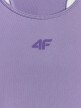 mini: Damski top treningowy 4F 4FWSS26TFSLF0766 - fioletowy (8)