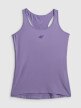 mini: Damski top treningowy 4F 4FWSS26TFSLF0766 - fioletowy (7)