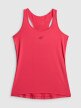 mini: Damski top treningowy 4F 4FWSS26TFSLF0766 - koralowy (7)