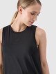 Damski top treningowy ciążowy 4F 4FWSS24TFTSF863 - czarny