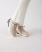 Damskie buty trekkingowe trailowe z membraną Speed Hiker 4F 4FWMM00FOTSF033 - beżowe