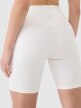 Damskie kolarki treningowe 4F 4FRSS25TFSTF019 - białe