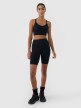 4F Damskie kolarki treningowe 4F 4FRSS25TFSTF075  czarne Czarny