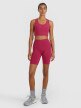 4F Damskie kolarki treningowe 4F 4FWAW25TFSTF051  czerwone Czerwony