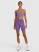 4F Damskie kolarki treningowe 4F 4FWAW25TFSTF051  fioletowe Fioletowy