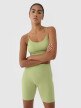 Damskie kolarki treningowe 4F 4FWSS25TFSTF014 - zielone