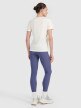 mini: Damskie legginsy 4F 4FWAW25TTIGF237 - niebieskie (6)
