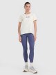 mini: Damskie legginsy 4F 4FWAW25TTIGF237 - niebieskie (5)