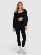 mini: Damskie legginsy 4F 4FWAW25TTIGF242 - czarne (1)