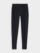 4F Damskie legginsy basic 4F 4FRAW24TTIGF225  czarne Głęboka czerń