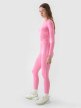 mini: Damskie legginsy basic 4F 4FRAW24TTIGF250 - różowe (9)