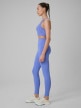 mini: Damskie legginsy do jogi 4F 4FRSS26TFTIF530 - niebieskie (2)