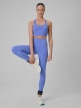 mini: Damskie legginsy do jogi 4F 4FRSS26TFTIF530 - niebieskie (1)