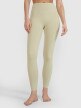 Damskie legginsy do jogi 4F 4FWSS25TFTIF323 - zielone