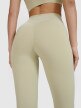 Damskie legginsy do jogi 4F 4FWSS25TFTIF323 - zielone