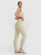 Damskie legginsy do jogi 4F 4FWSS25TFTIF323 - zielone
